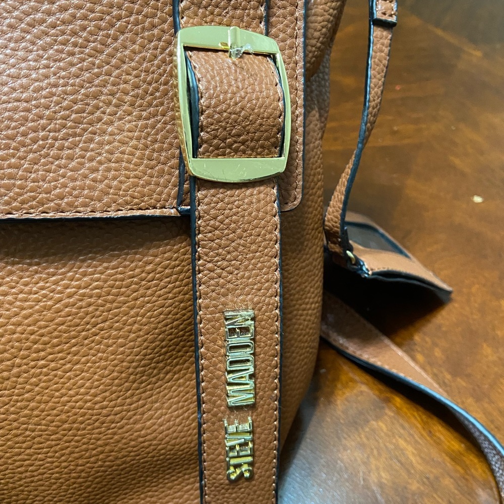 NWT STEVE MADDEN BROWN BACKPACK